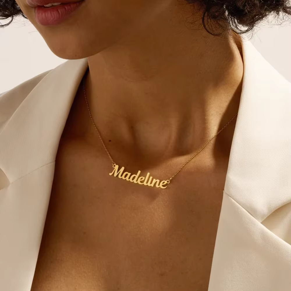 Script Name Necklace