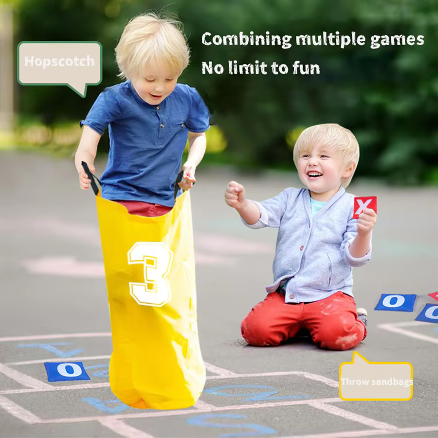 Colourful Kids Jumping Bags