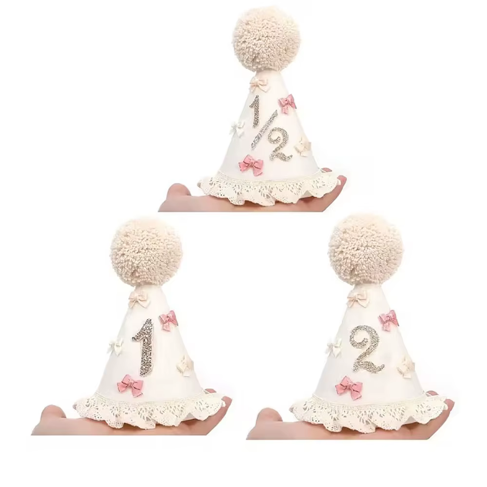 Pink Lace Bow Birthday Hat – Lilvelle birthday finds