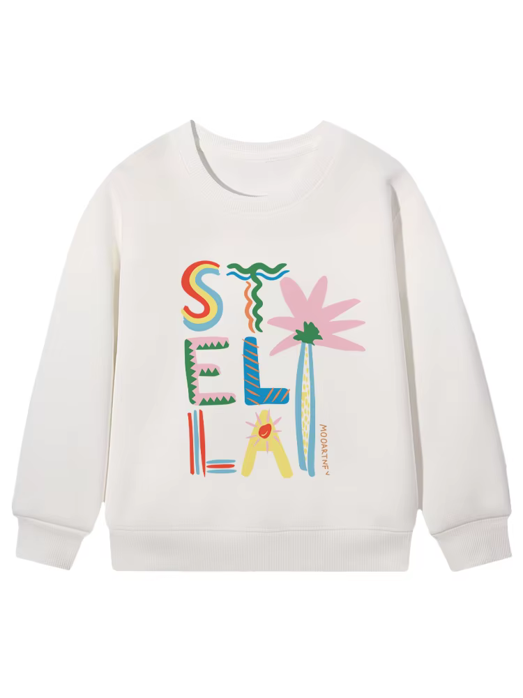Girls' Stella Palm Graphic Sweatshirt