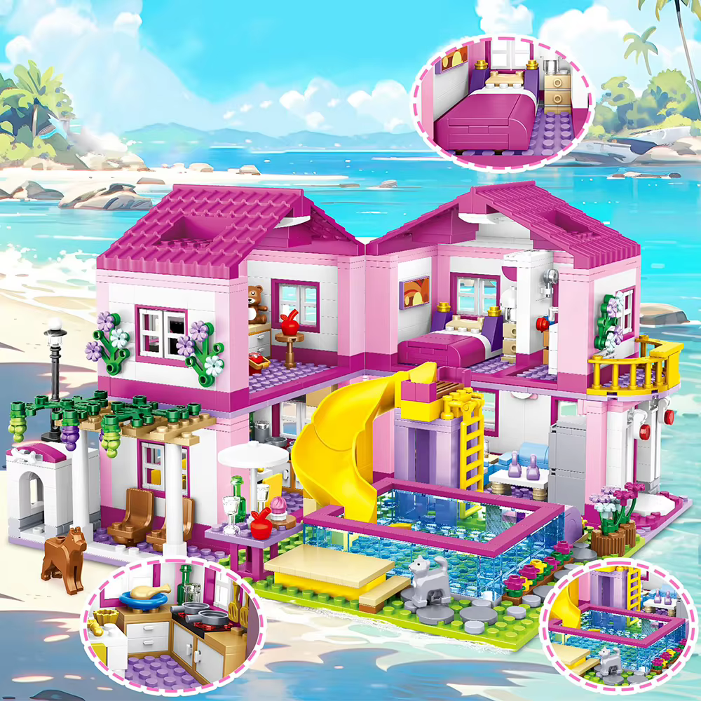Holiday Villa Building Set