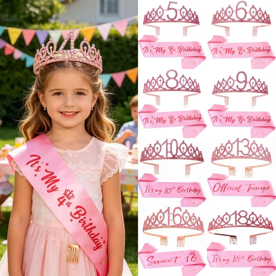 "This Is My" Birthday Tiara & Sash – Lilvelle birthday finds