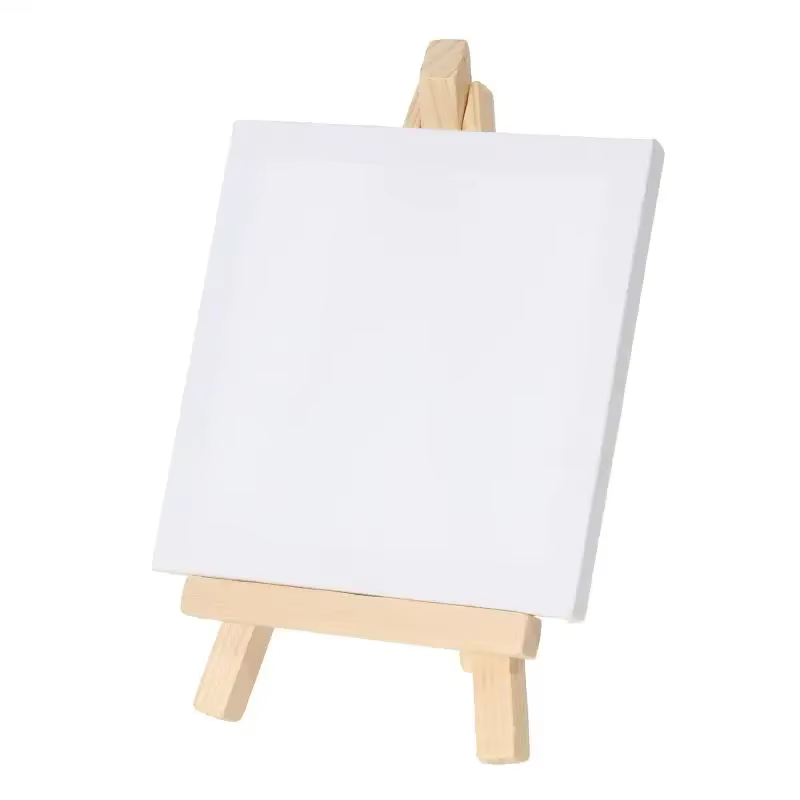 Mini Easel & Canvas Craft Set