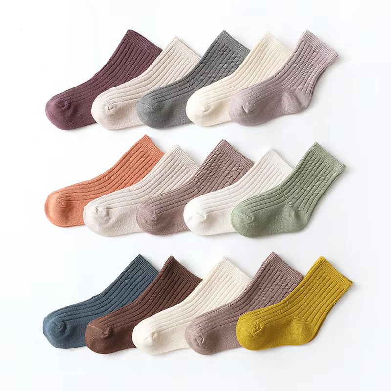 Soft Cotton Kids' Socks