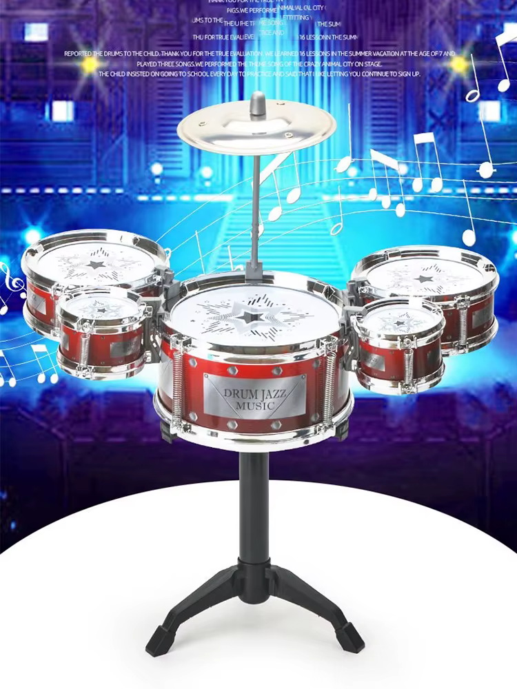 Toddler Jazz Drum Kit – Blue