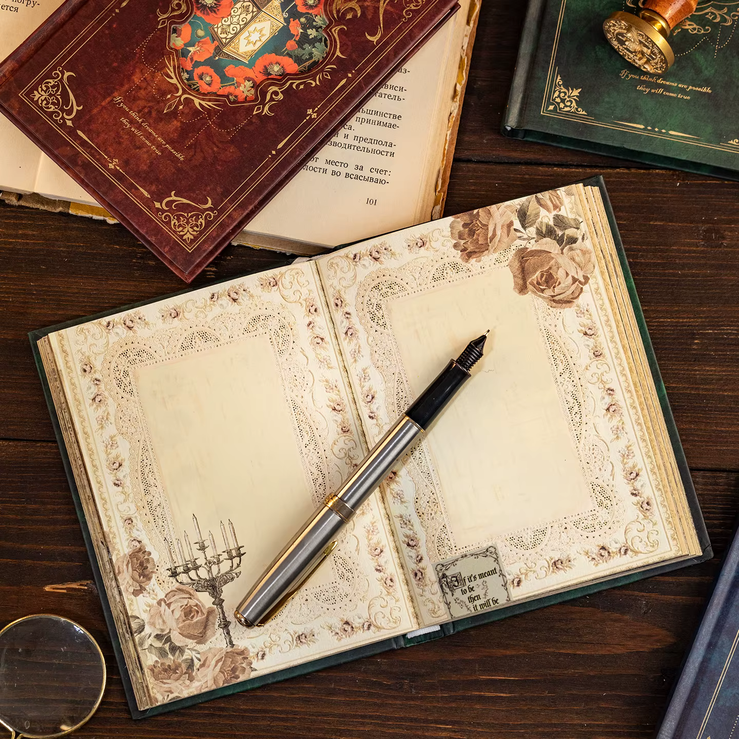 Vintage Notebook Set