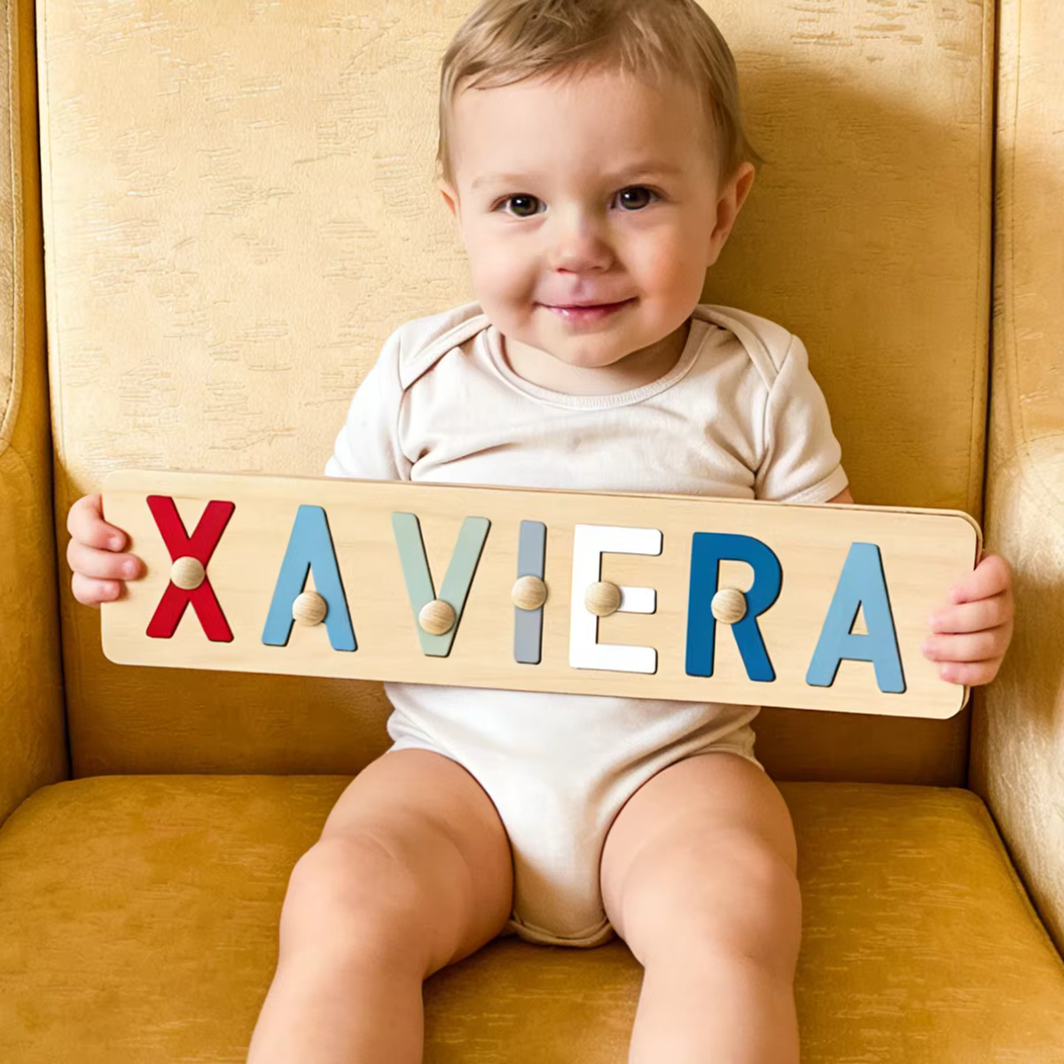 Personalised Wooden Name Puzzle