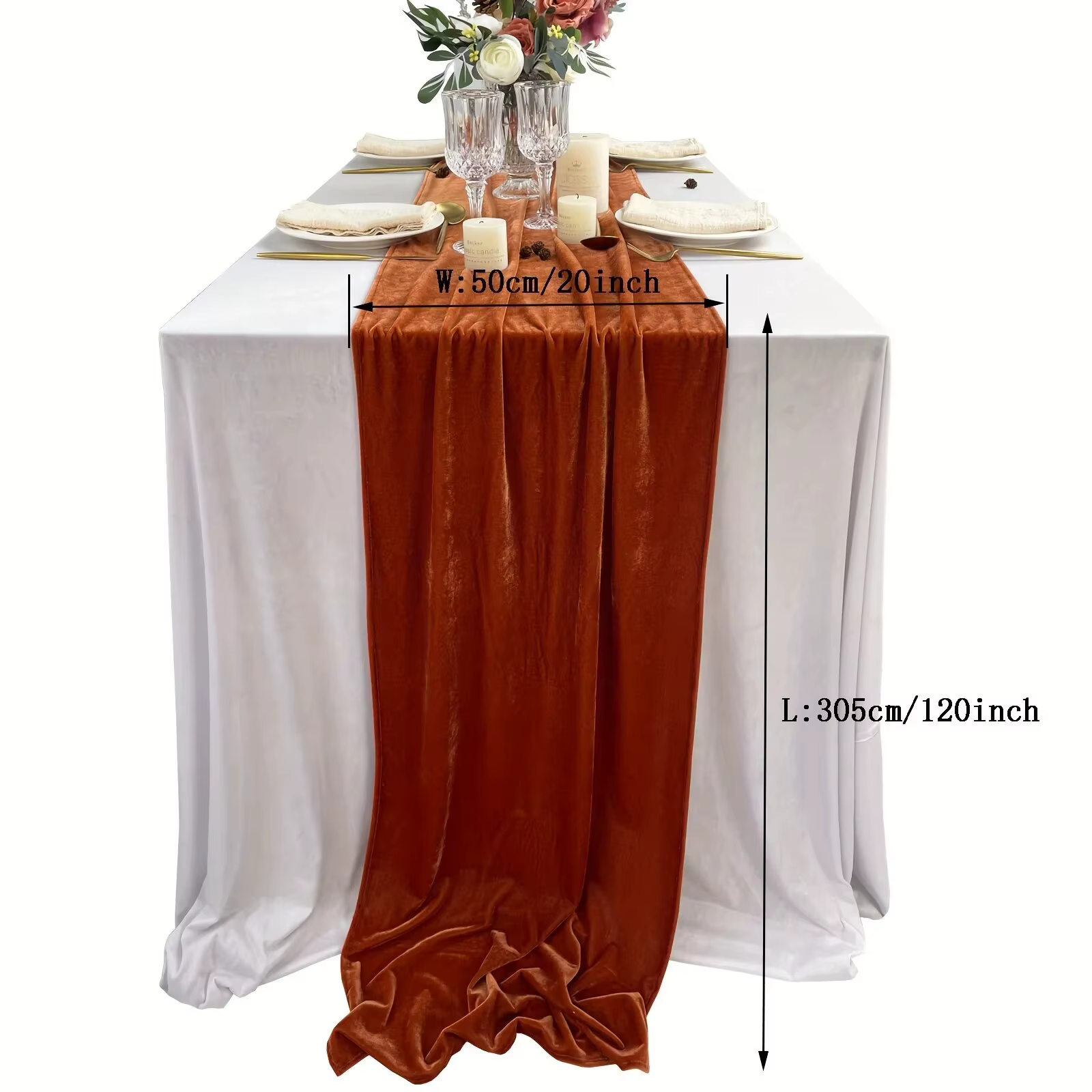 Luxe Velvet Table Runner