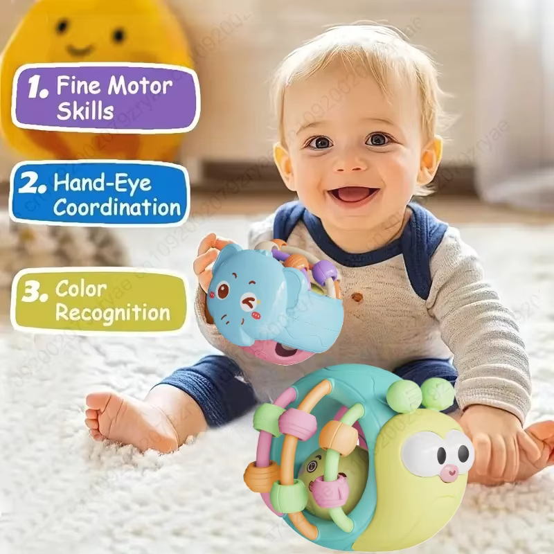 Soft Rattle Ball Set