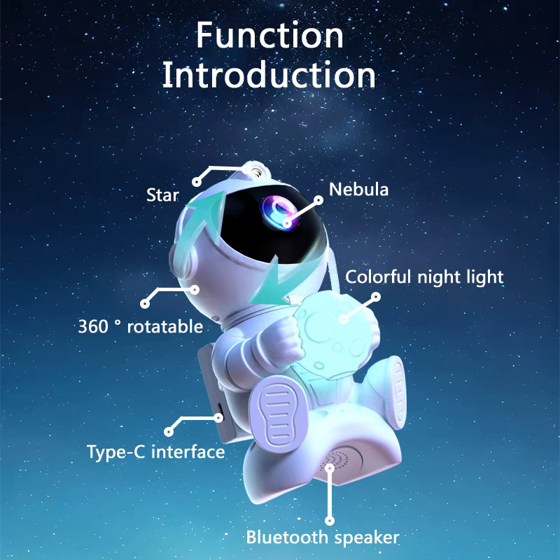 Astronaut Star Projector