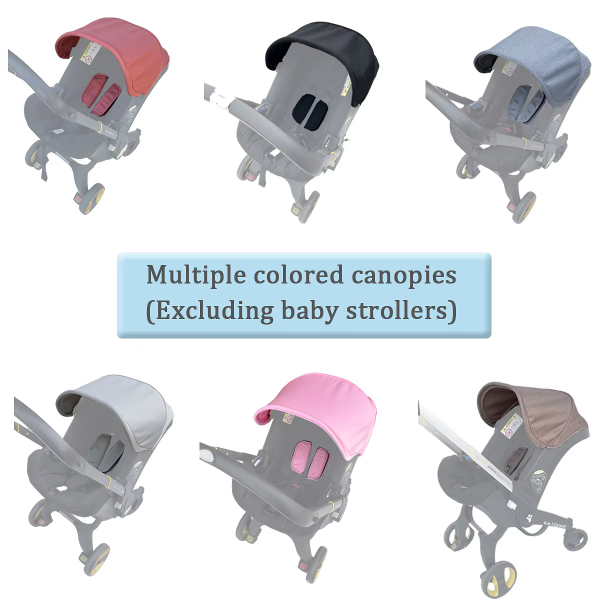 Doona Replacement Canopy – Breathable