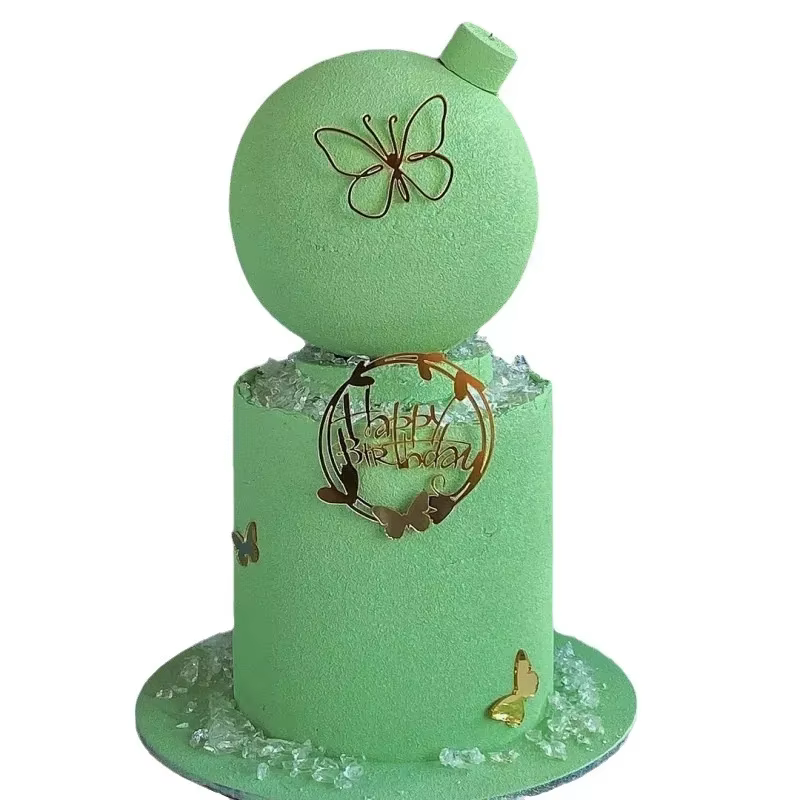 Birthday Girl Gold Cake Topper
