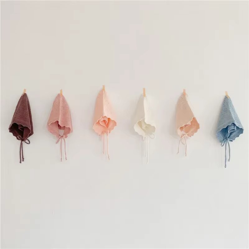 Soft Cotton Knot Bonnet