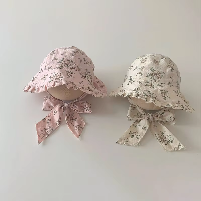 Floral Brim Sun Hat