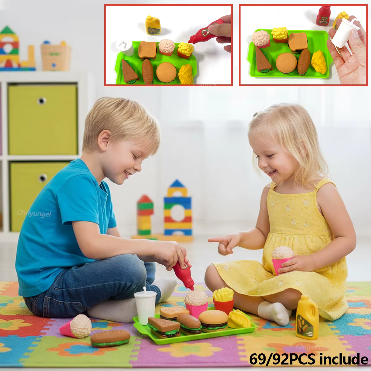Mini Play Kitchen Set