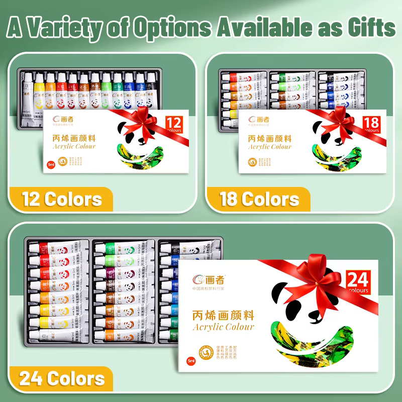 Vibrant Acrylic Paint Set
