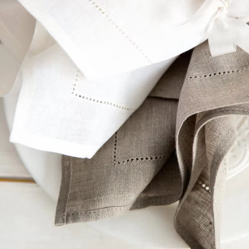 White Hemstitch Lace Napkins – Lilvelle Chanukah party finds