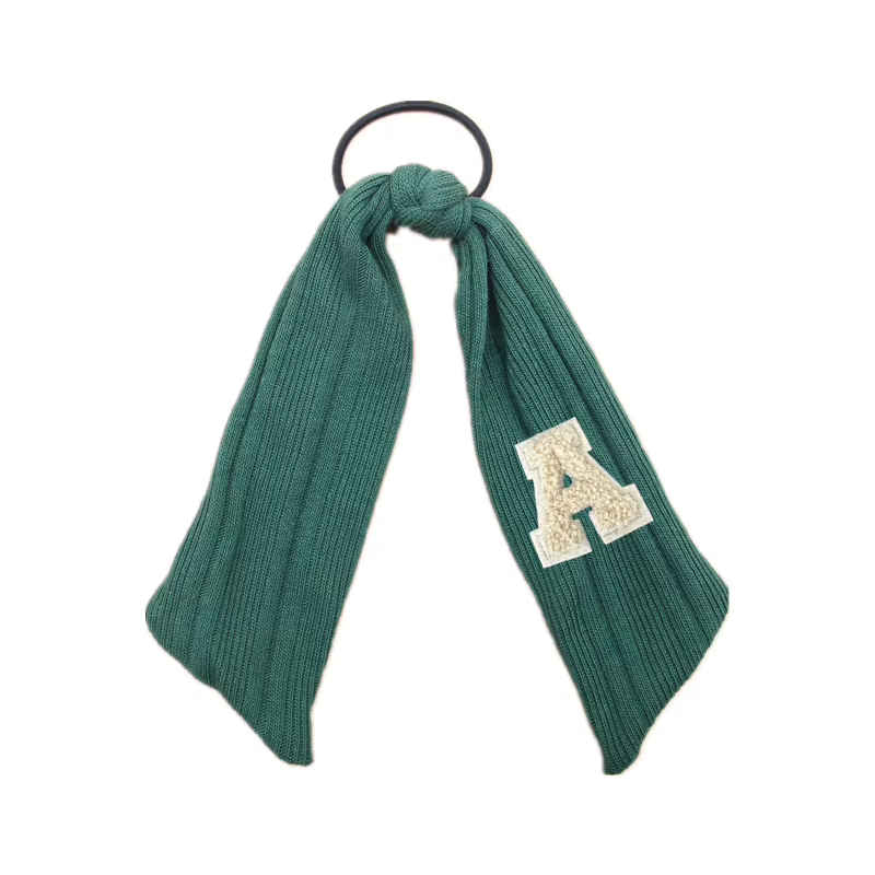 Chenille Letter Patch Headband