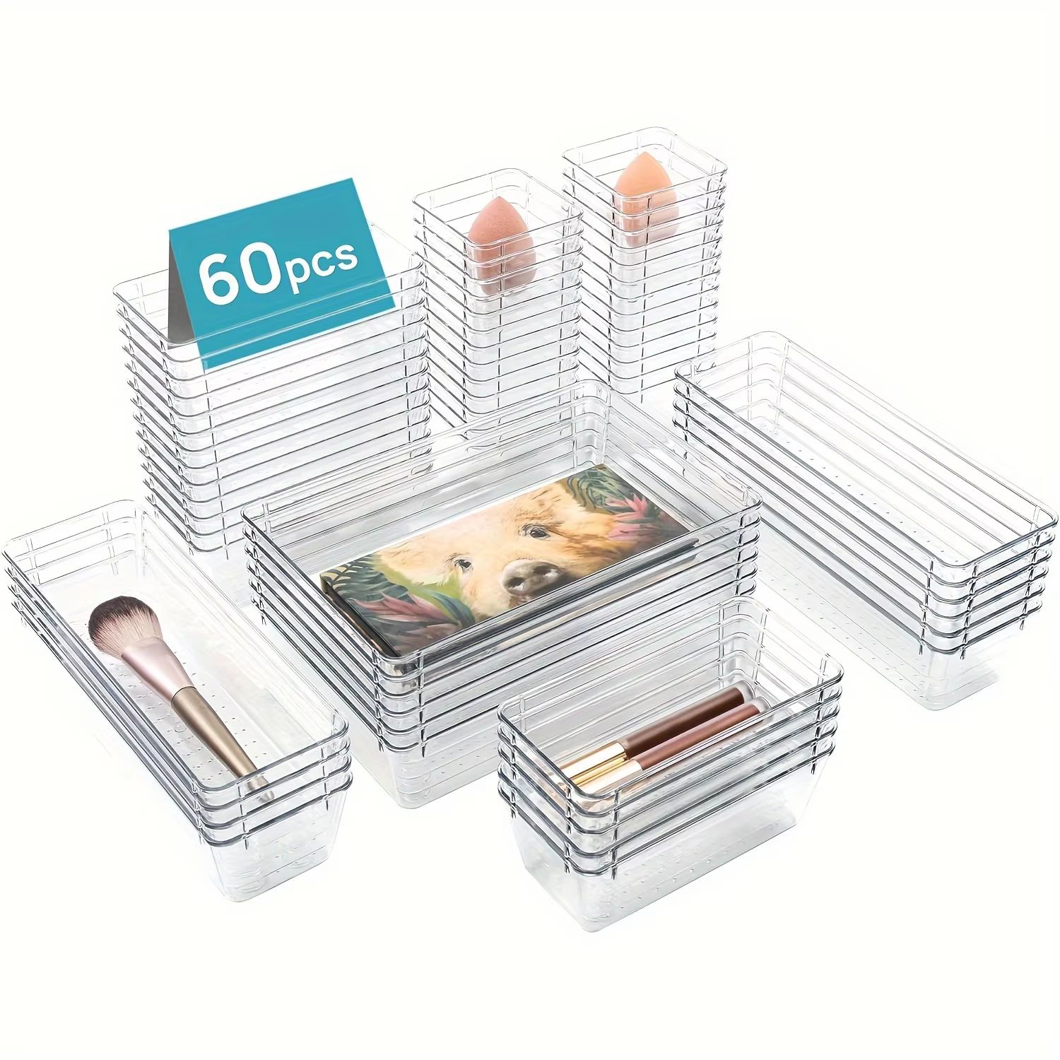 Clear Drawer Organisers – Lilvelle find