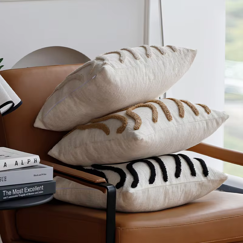 Textured Chenille Cushion Cover