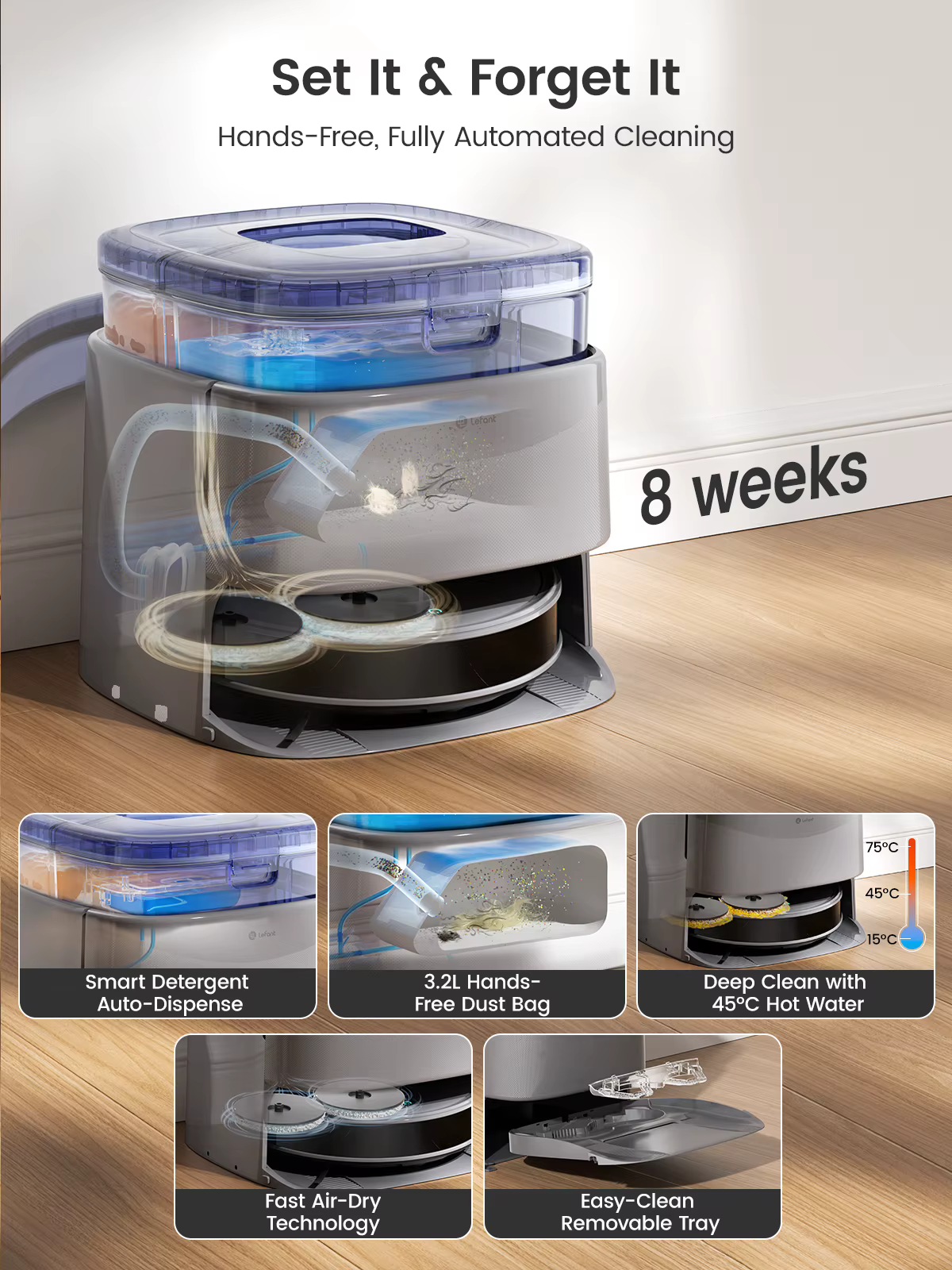 Powerful Smart Mop Vacuum