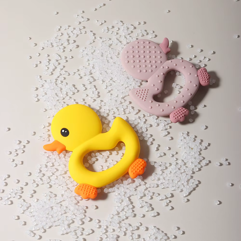 Duck Silicone Teether