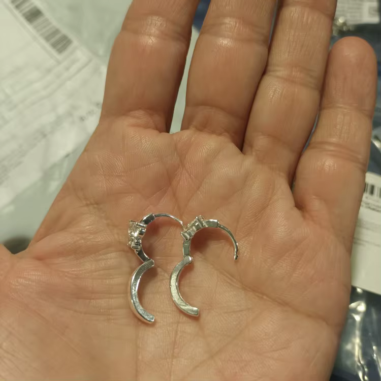 Butterfly Hoop Earrings