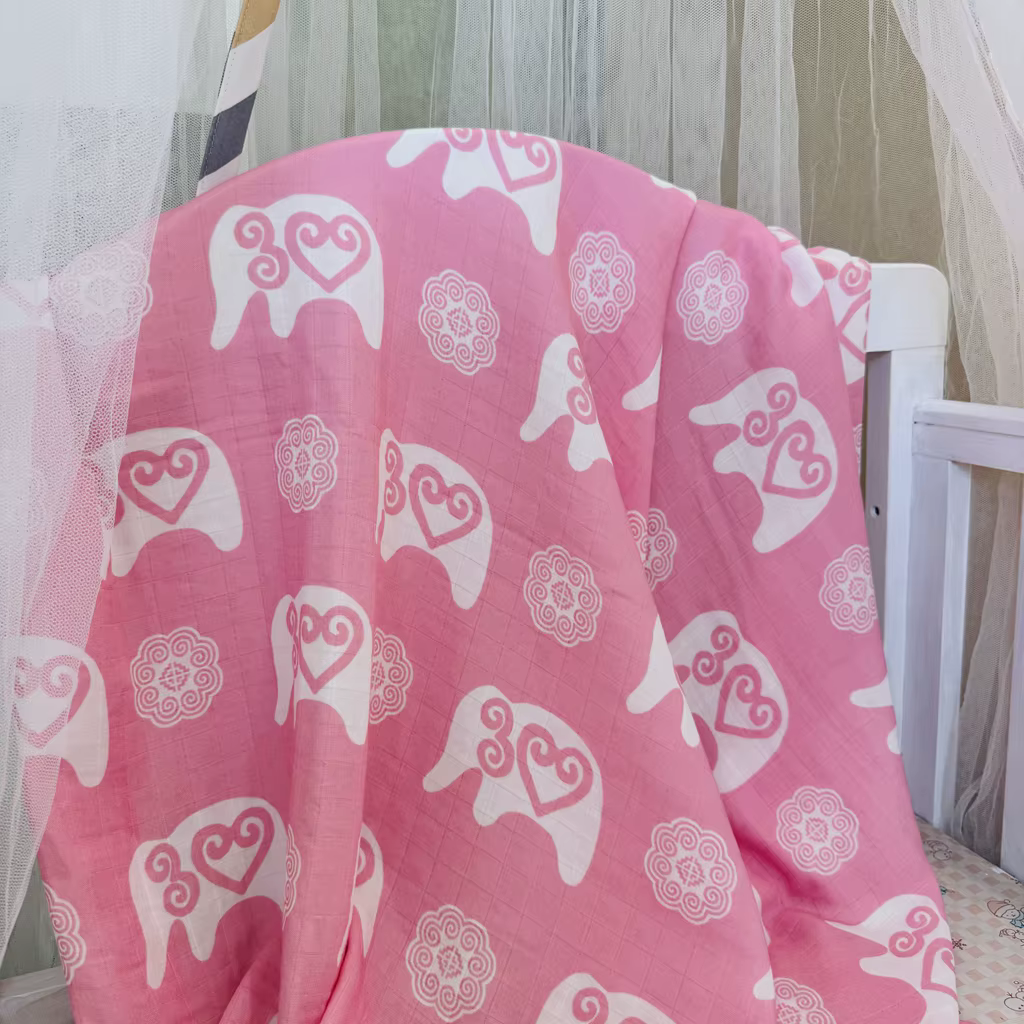 Organic Cotton Muslin Swaddle – Many Designs