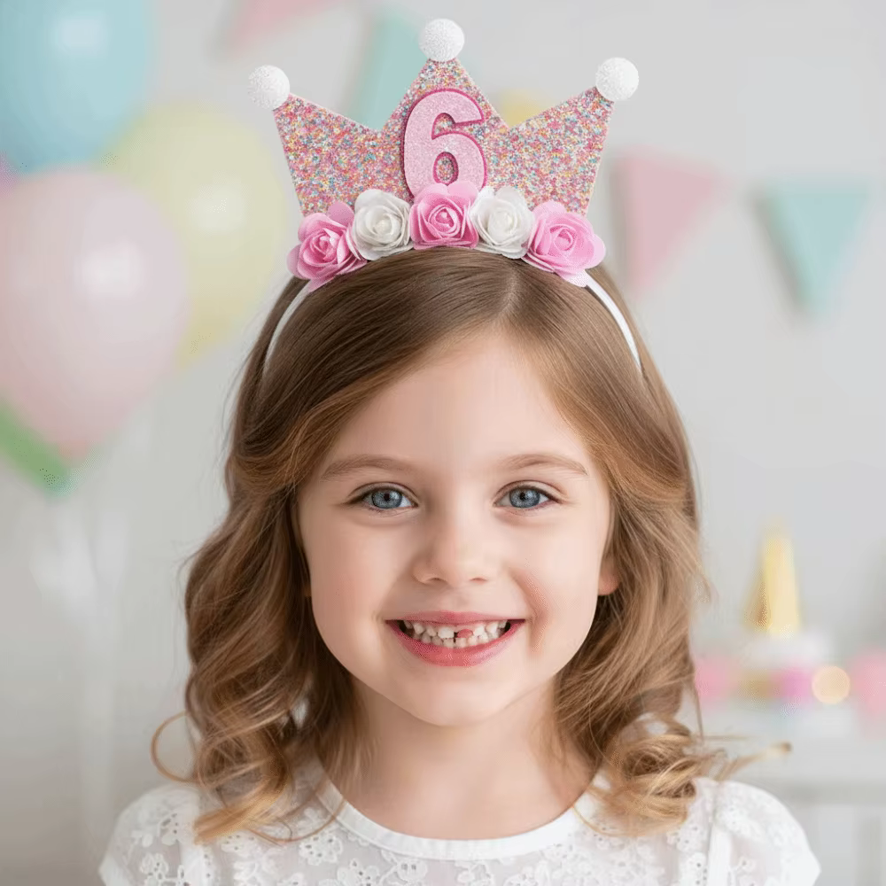 Sparkle Flower Crown Headband – Lilvelle birthday finds