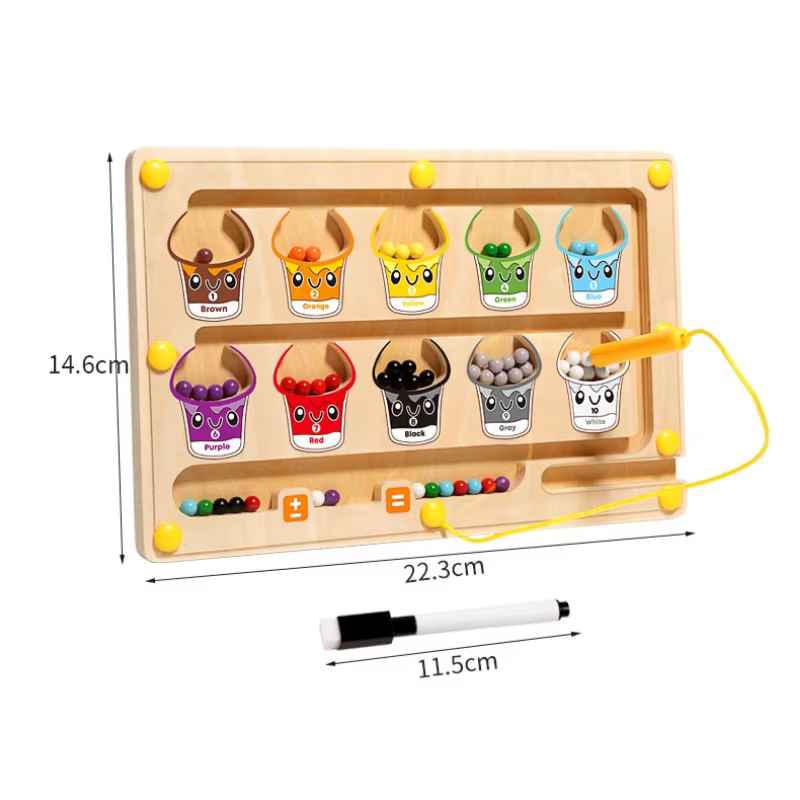 Magnetic Colour-Sorting Maze