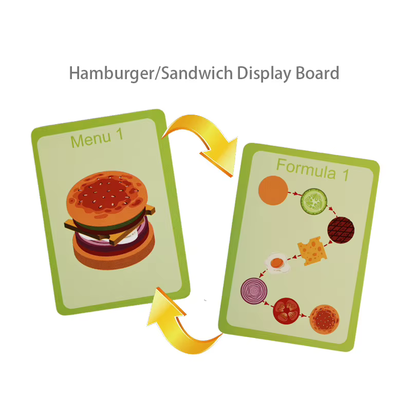 Wooden Play Food – Burger Stack – Burger