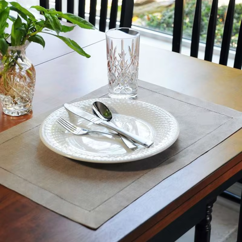 White Hemstitch Lace Napkins