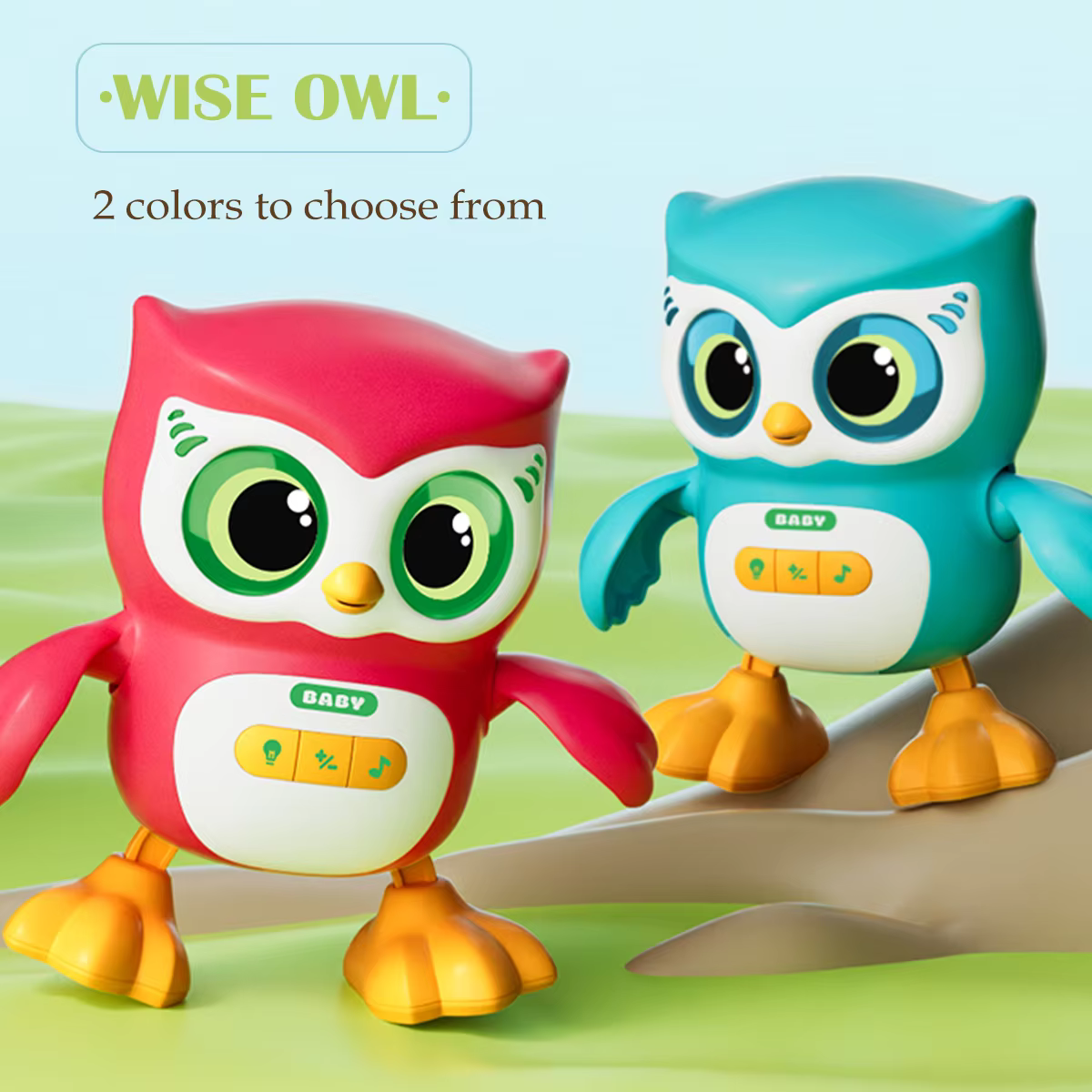 Musical Owl And Duck Toy