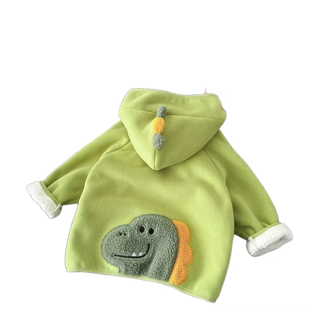 Animal-Hood Fleece Coat