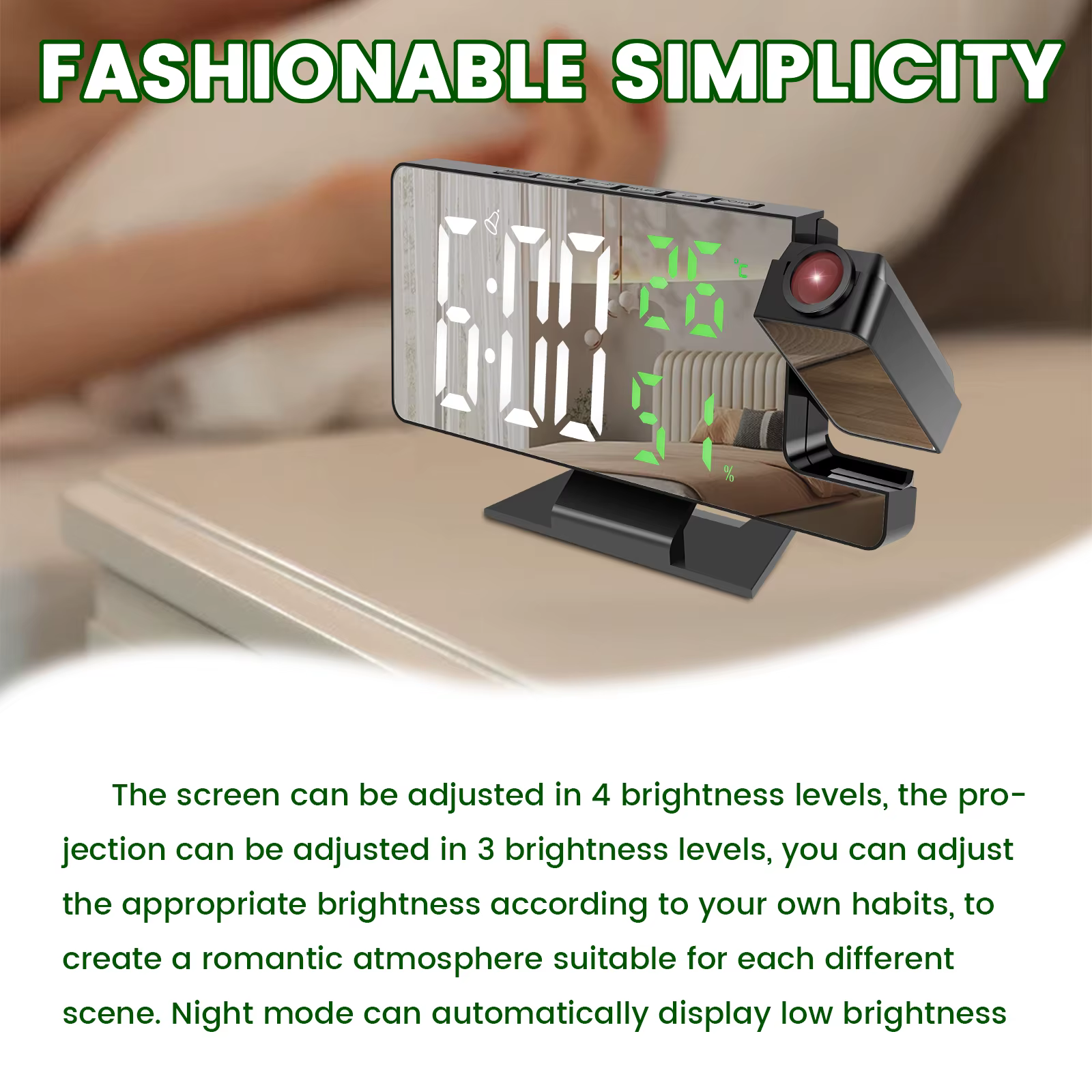 Projection Alarm Clock