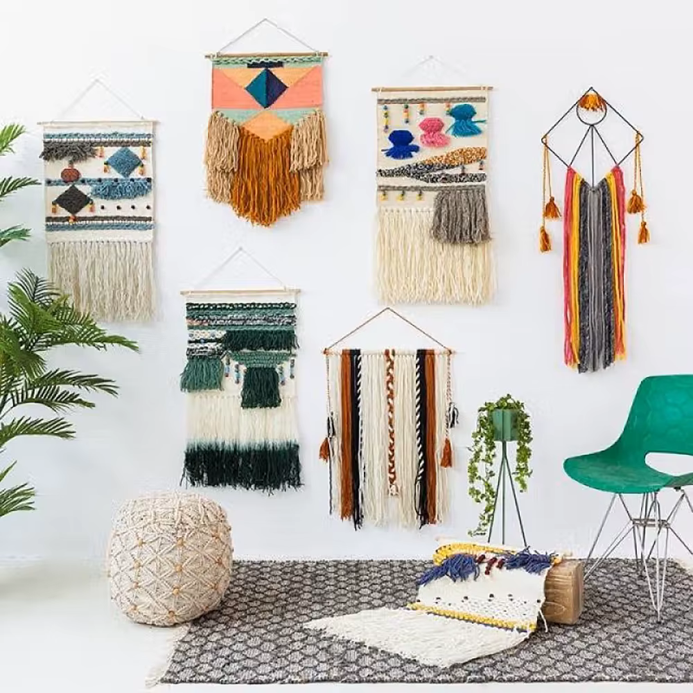 Wooden Weaving Loom Kit