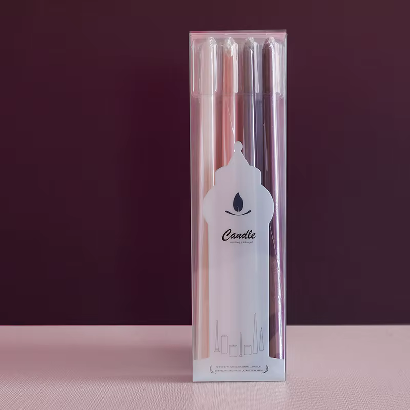 Tall taper candles, 30cm (4)