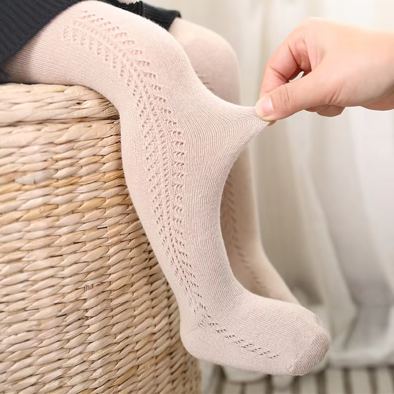 Ribbed Pointelle Tights – Lilvelle find