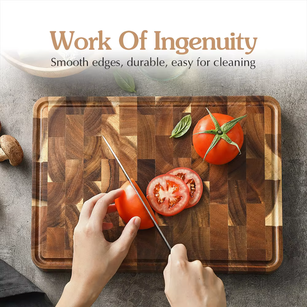 Acacia Wood Fruit Board