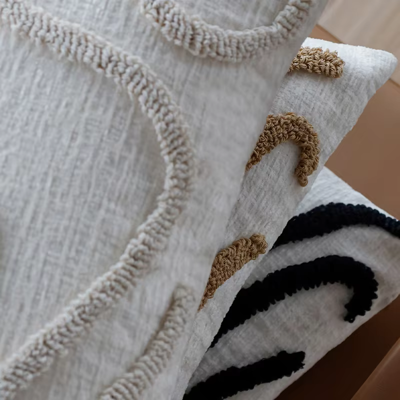 Textured Chenille Cushion Cover