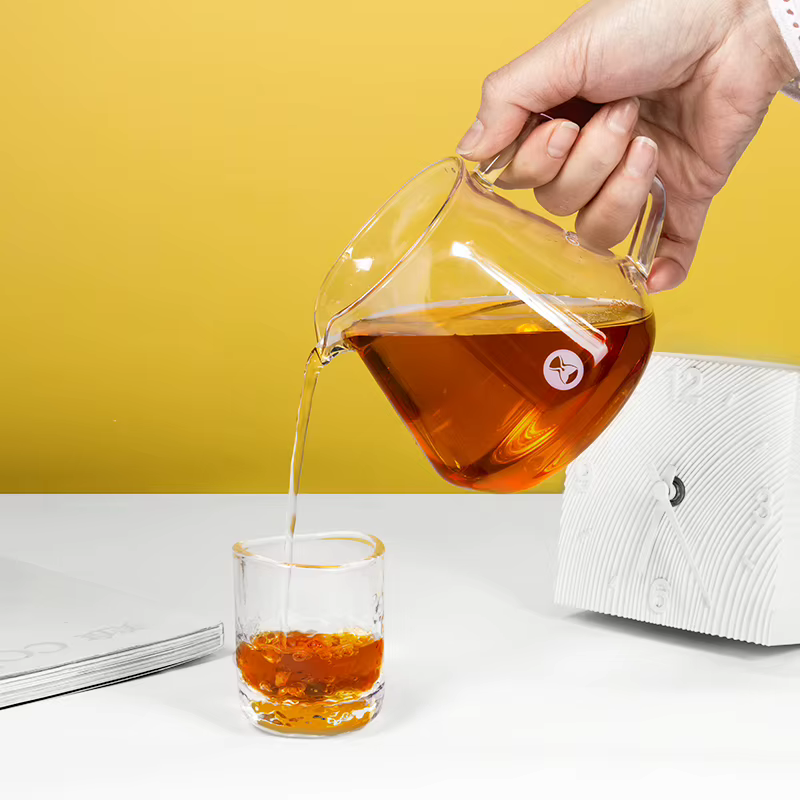 Clear Glass Serving Pitcher