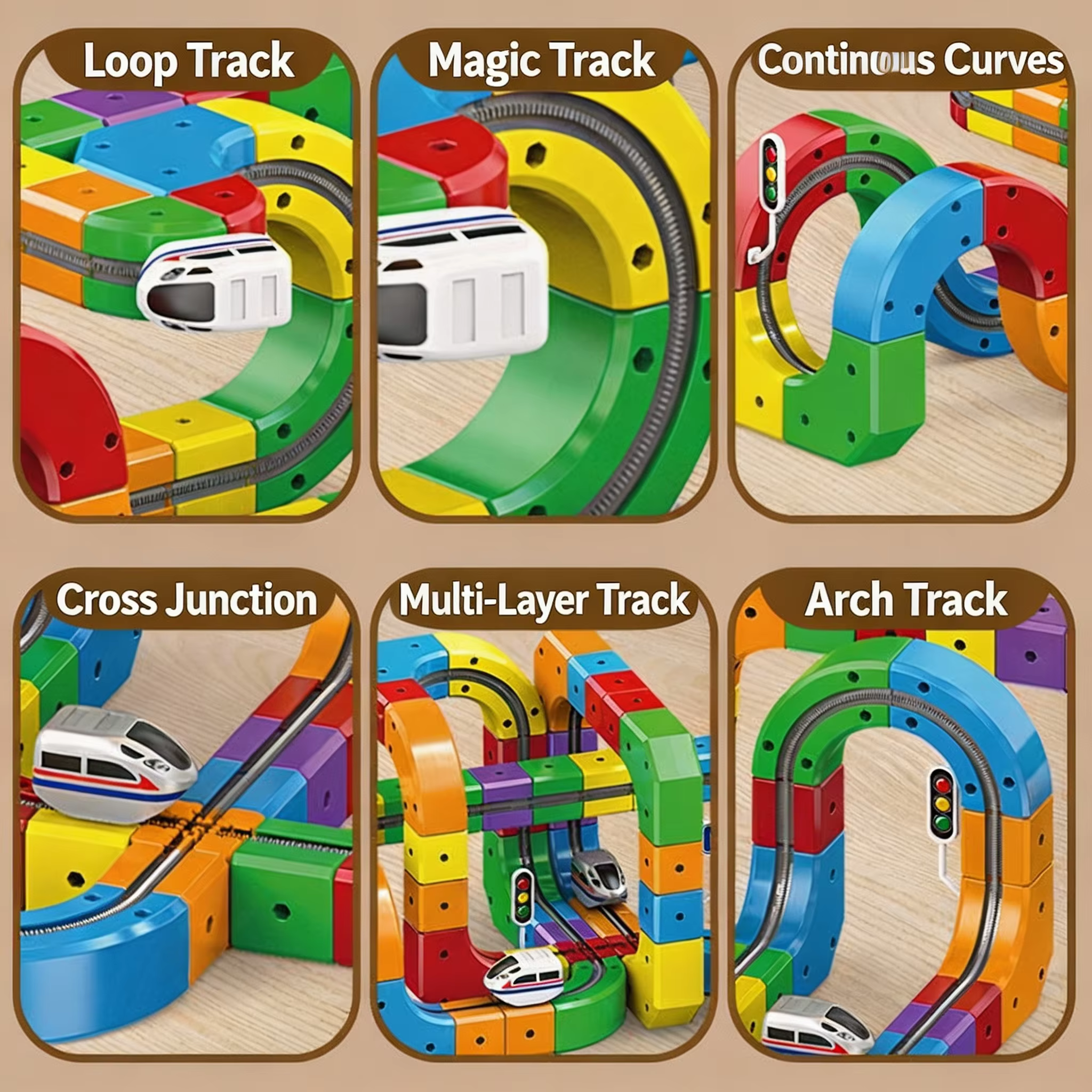 Anti-Gravity Magnetic Track Set