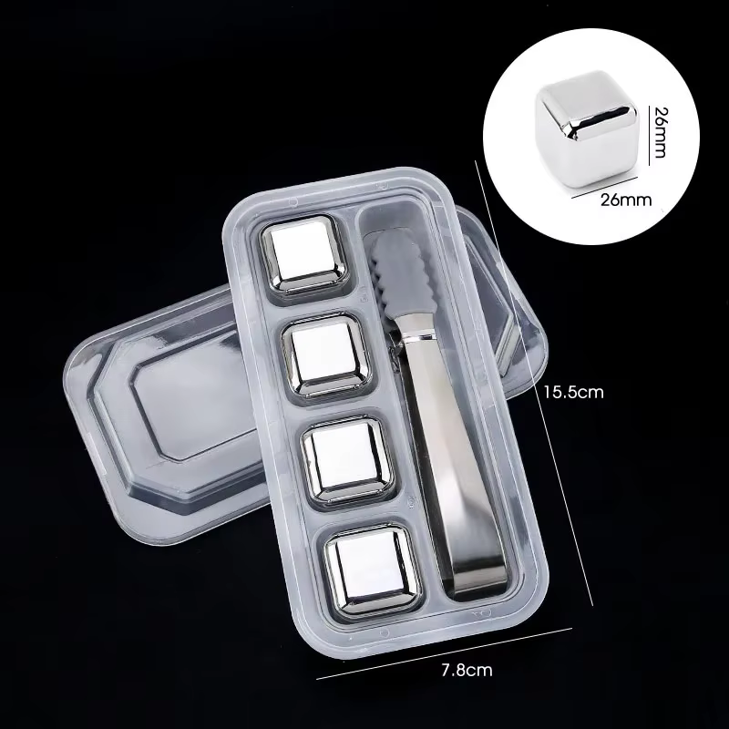 Stainless steel chilling stones – Lilvelle Chanukah gift guide