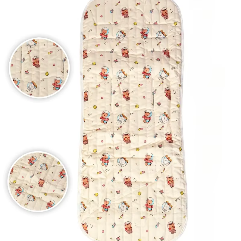 Quilted Pram Liner – Soft Print