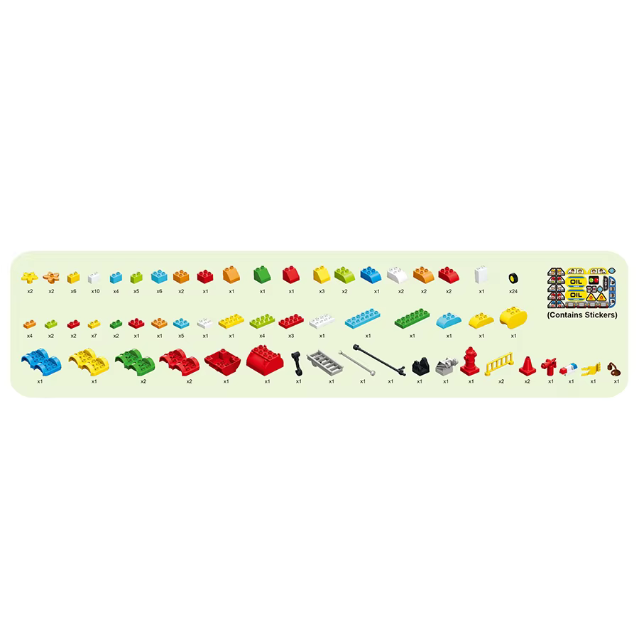 Big-Brick Car Squad (140 pcs)