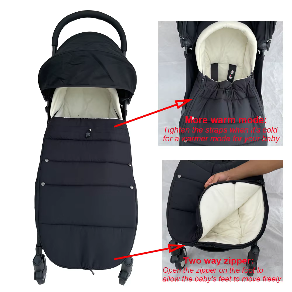 Thermal Footmuff – Fits YOYO, Bugaboo & More