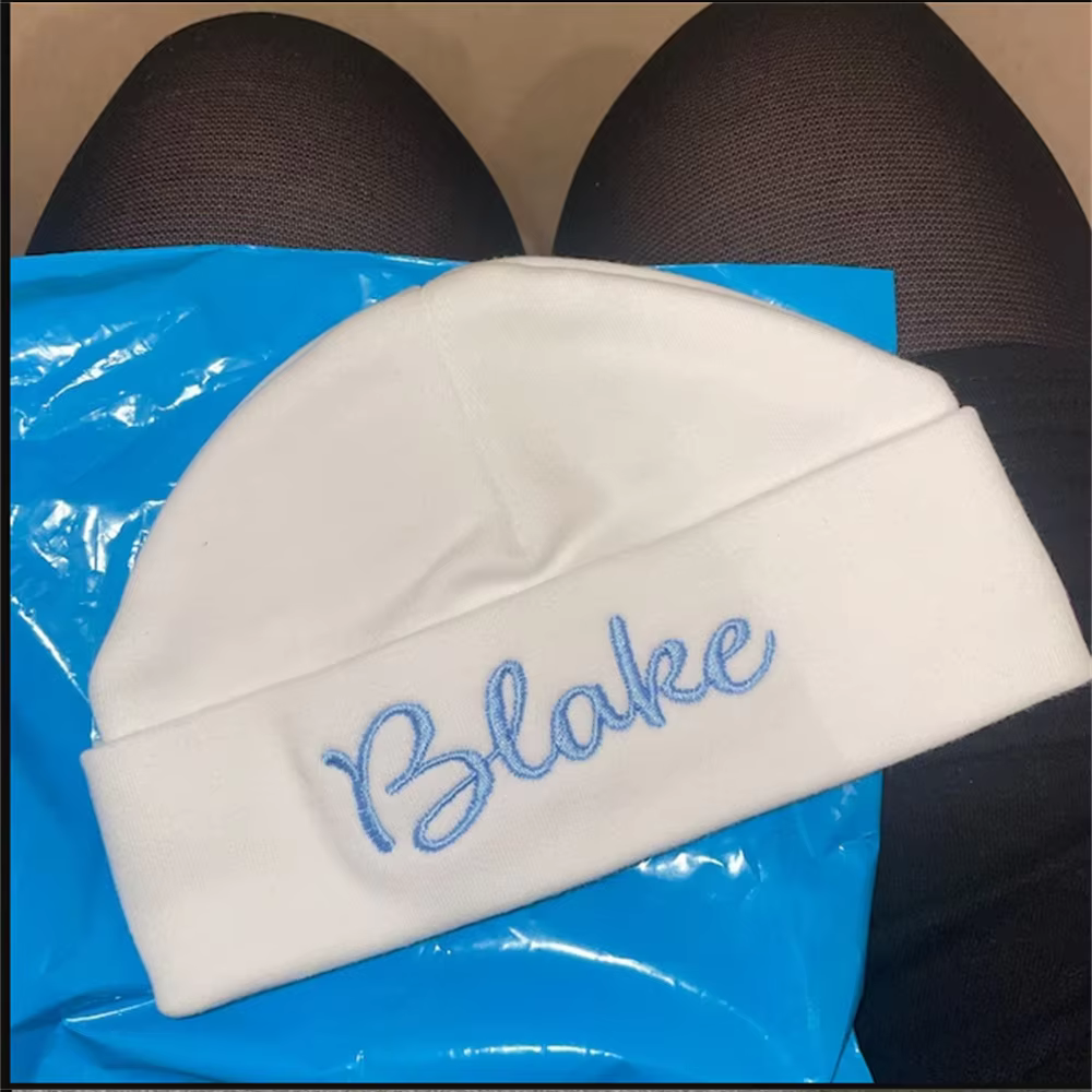 Personalised Name Baby Hat