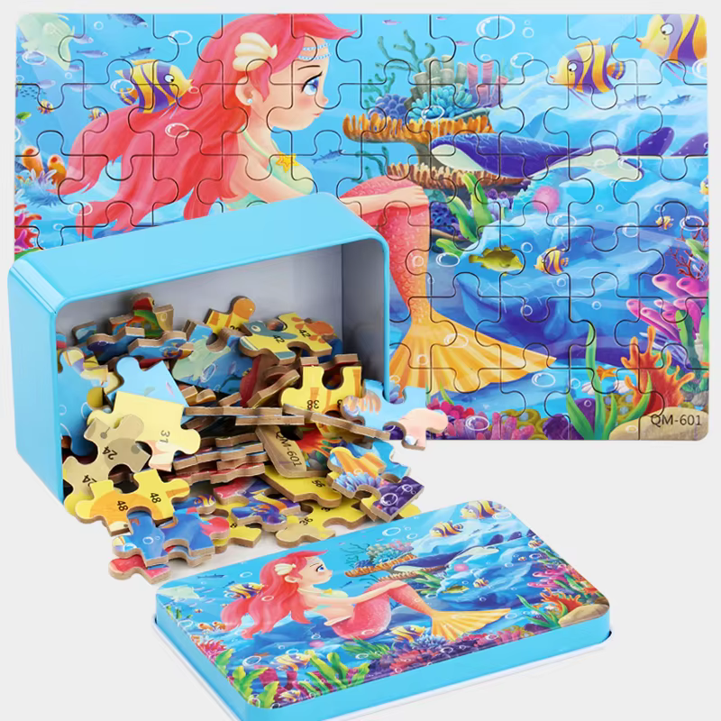 60-Piece Wooden Puzzle