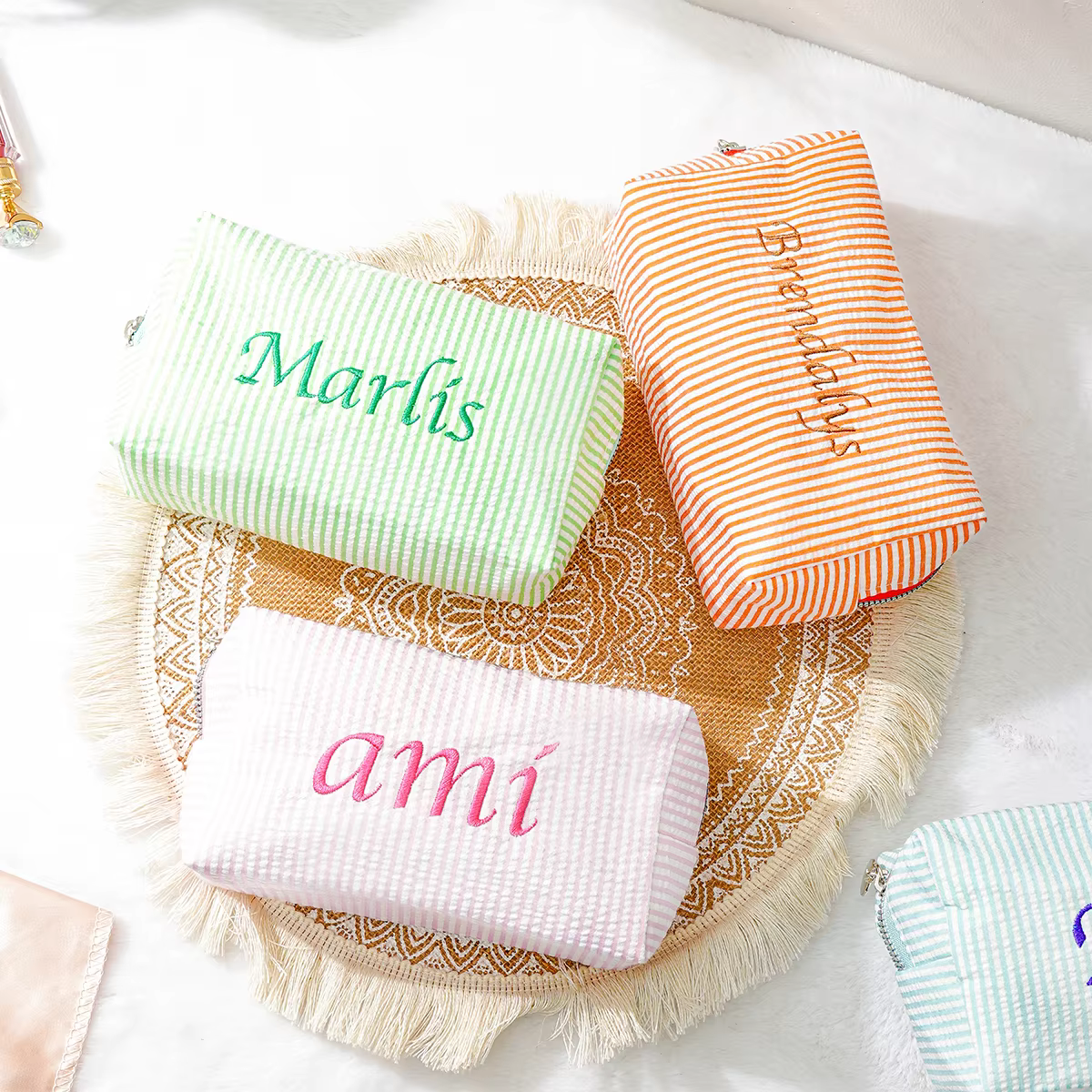 Personalised Corduroy Pouch