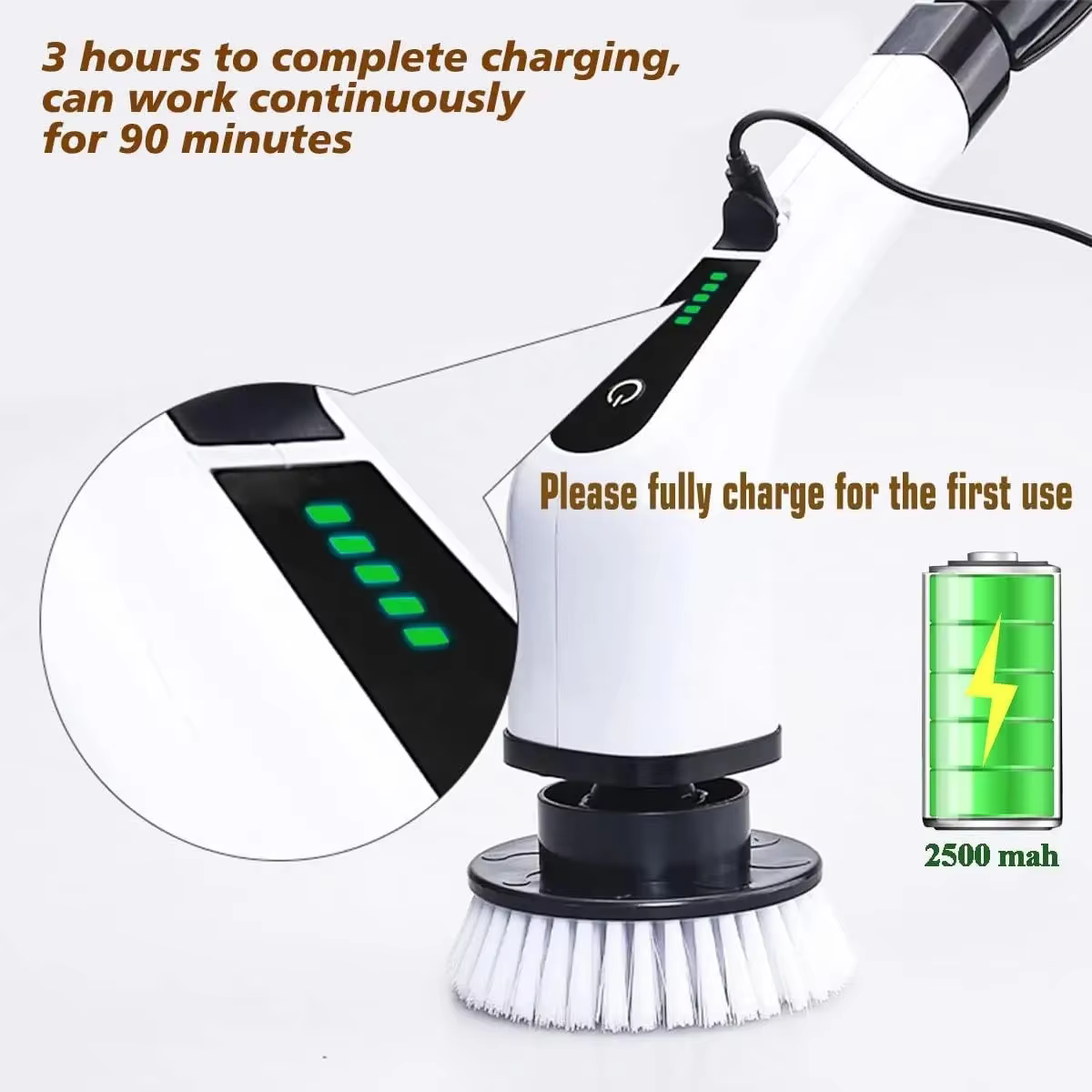 Cordless Spin Scrubber – Lilvelle home finds